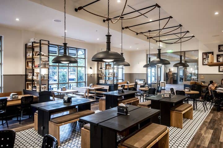 Breakfast area